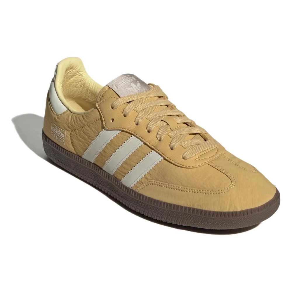 adidas Samba OG Men's Size 8 Reflective Nylon Pack Oat Mustard Shoes IG6170 NEW - Picture 3 of 6